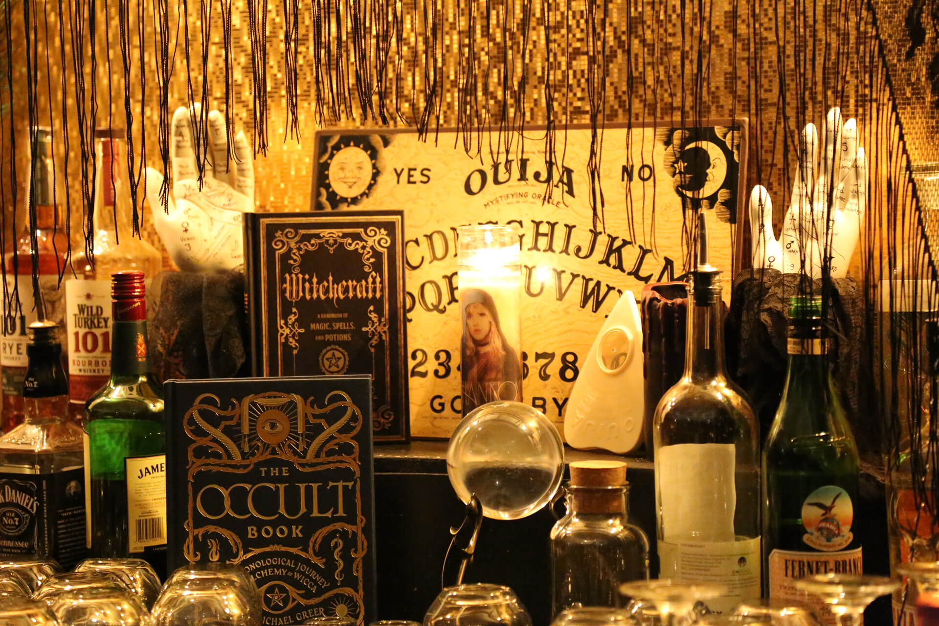 Rhiannon Pop-Up Bar - Back Bar
